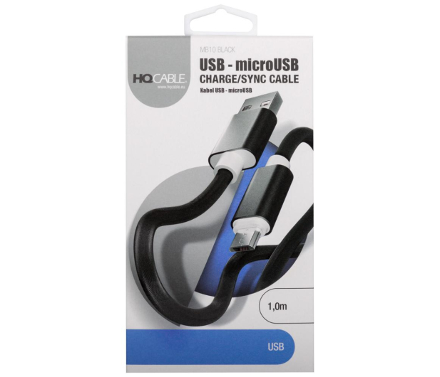 Arkas KABEL USB-MICRO USB 1M Czarny ARKAS # - 1442668 - zdjęcie 2